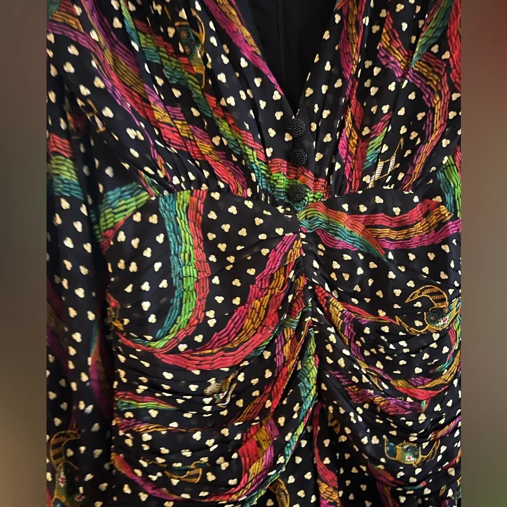 Farm Rio Rainbow Oxen Mini Dress - Picture 6 of 9